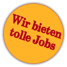 Wir bietentolle Jobs